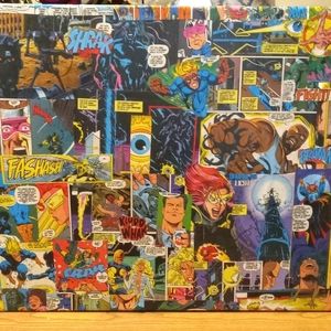 Vintage Comic canvas wall art